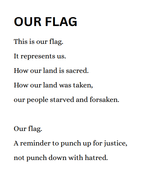 OUR FLAG (Downloadable PDF)