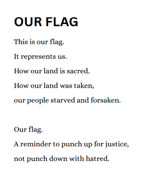 OUR FLAG (Downloadable PDF)