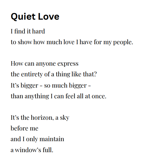 Quiet Love (Downloadable PDF)