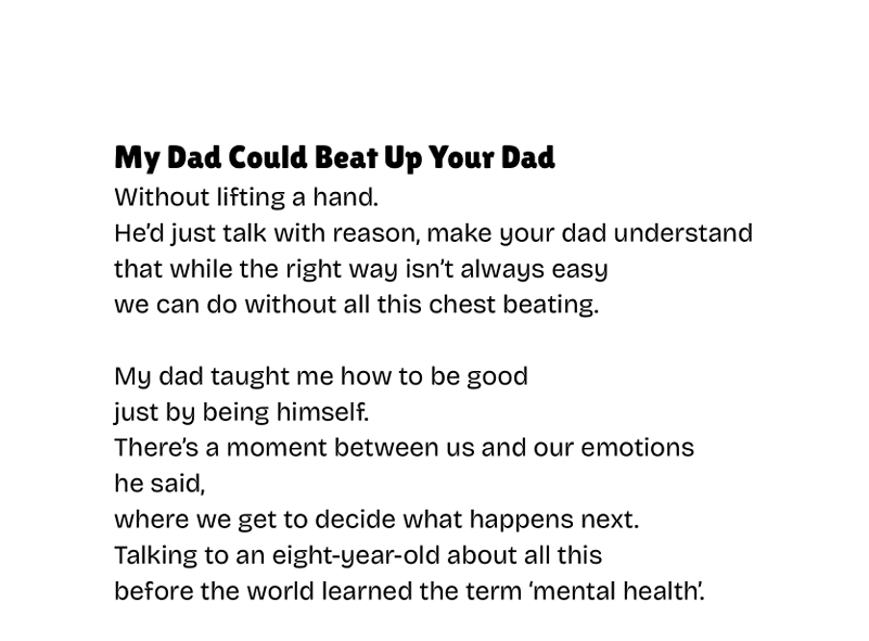 My Dad Could Beat Up Your Dad (Downloadable PDF)