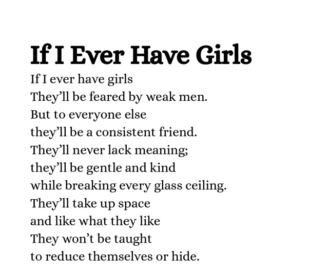 If I Ever Have Girls (Downloadable PDF)