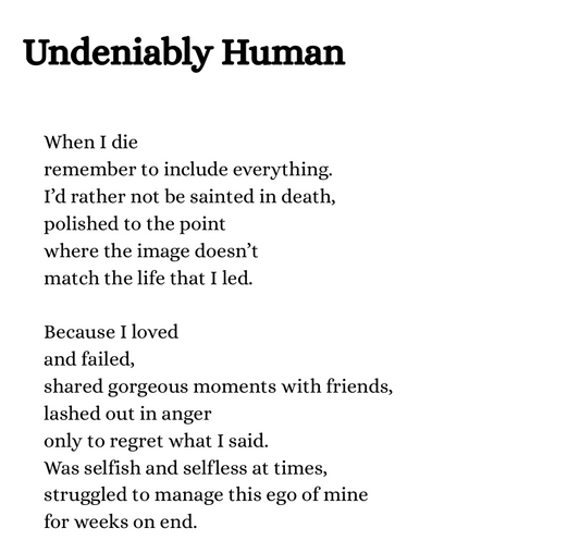 Undeniably Human (Downloadable PDF)